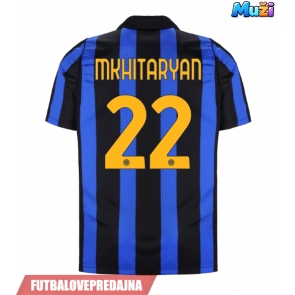 Lacne Muži Futbalové dres Inter Milan Henrikh Mkhitaryan #22 2026-27 Krátky Rukáv - Domáci